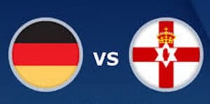 Allemagne 6 vs 1 Irlande du nord