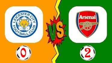 Les buts Leicester contre Arsenal