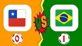 Video resume Chili contre Brésil