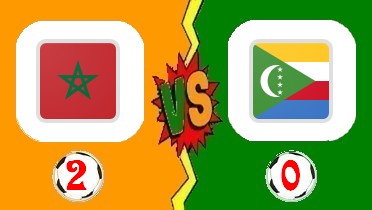 Résumé Maroc contre Comores