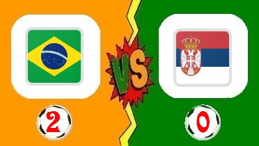 Vidéo résumé Brésil vs Serbie