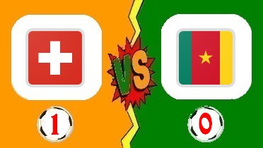 Vidéo résumé Suisse vs Cameroun