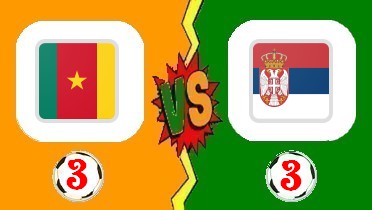 Vidéo résumé match Cameroun vs Serbie